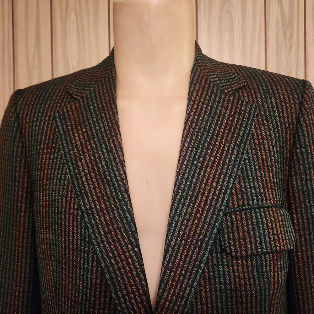 Vintage Sport Coat 41r Custom Mod Hollywood 1960s - image 4